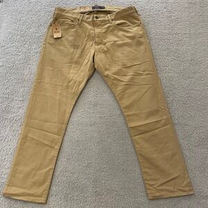 NWT Polo Ralph Lauren Sullivan Slim Chino Pants Mens 36x30 (Actual 38x30) Tan